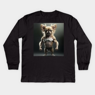 Chihuahua Kids Long Sleeve T-Shirt